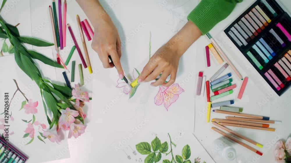 Oil Pastel Art – Visual Art and Educational Creativity