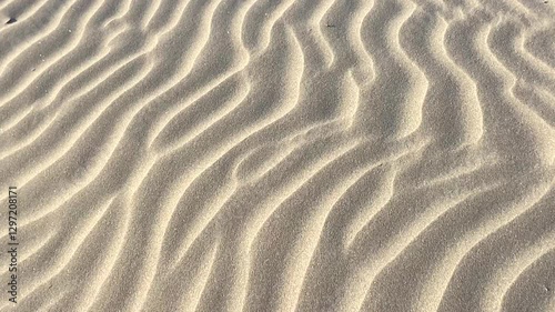 Close up of desert volcanic sand pattern texture background in Montana Pelada beach,
Tenerife,Canary Islands,Spain,4K