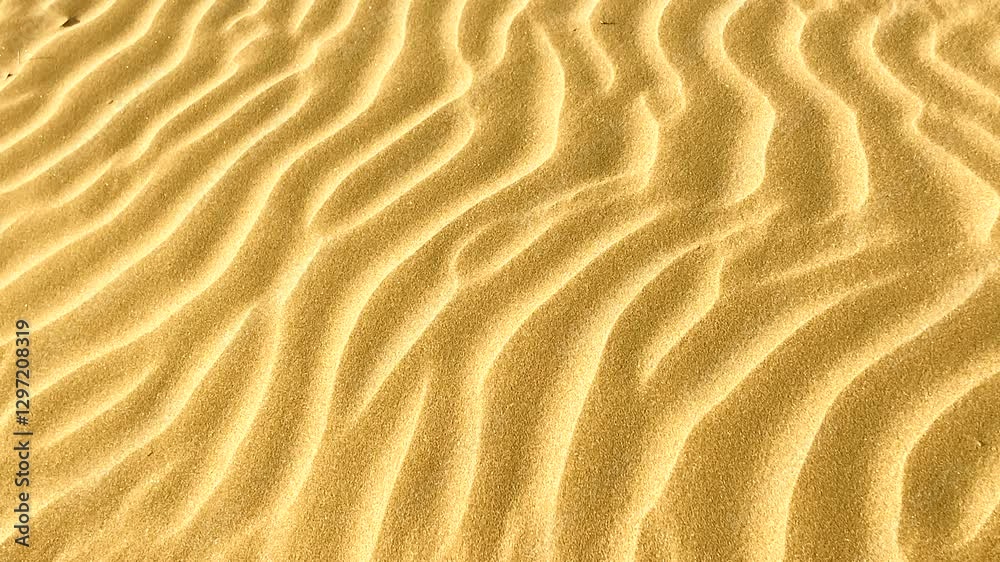 Close up of desert golden sand pattern texture background,4K Close up of desert golden sand pattern texture background,4K