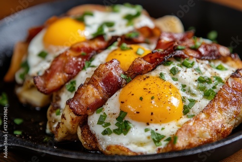 Fried meal food banner photo