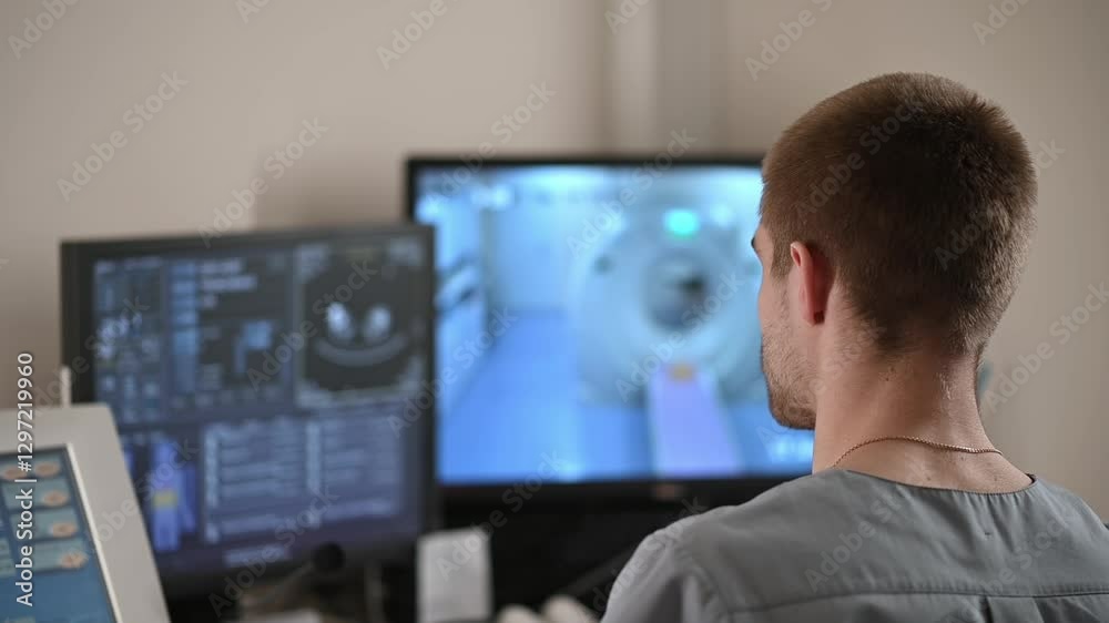 A Medical Professional is Responsible for Monitoring Imaging Equipment in Healthcare Settings A Medical Professional is Responsible for Monitoring Imaging Equipment in Healthcare Settings