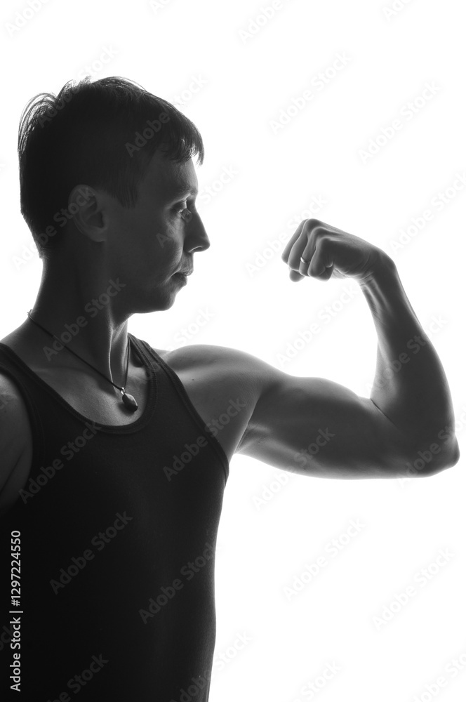 homem com corpo muscular forte homem com corpo muscular forte
