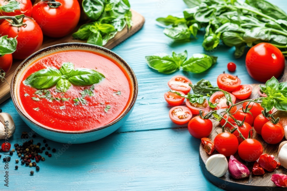 Delicious and Hearty Soup with Fresh Ingredients Delicious and Hearty Soup with Fresh Ingredients
