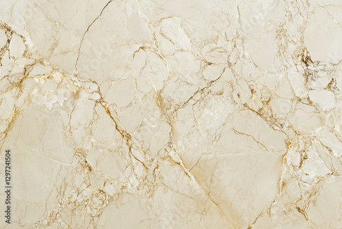 Caramel beige marble with soft veins and matte texture photo