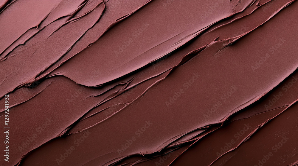 Obraz premium Abstract clay texture with sculpted details for creative design