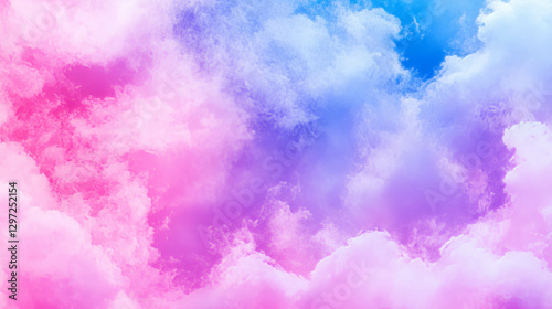 Dreamy pastel cloud texture background for creative design