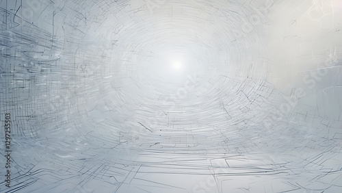 Digital Backdrop for Tech, AI, Neural Networks, Data Encryption & Science.
