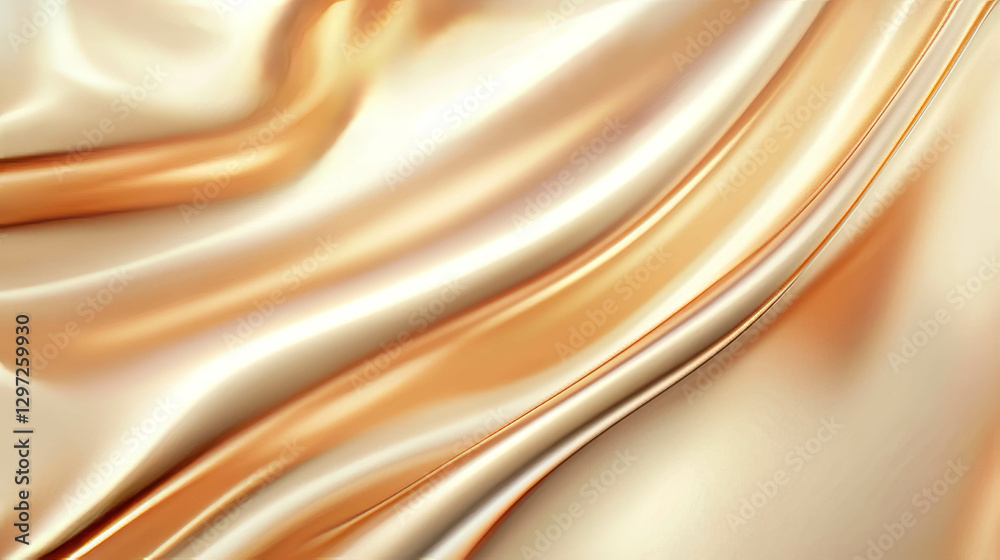 Obraz premium Light beige brushed metal texture for elegant background design