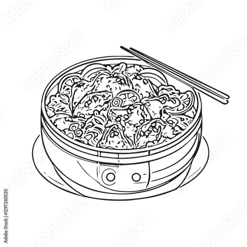 food, chinese, asian, background, restaurant, cooking, meal, design, cuisine, delicious, gourmet, dinner, dish, asia, plate, tasty, noodle, yellow, lunch, thai, traditional, vector, vegetable, table, 