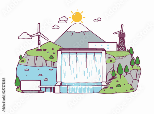 Renewable Power Generation: Hydroelectric Plant Design