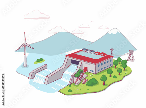 Renewable Power Generation: Hydroelectric Plant Design