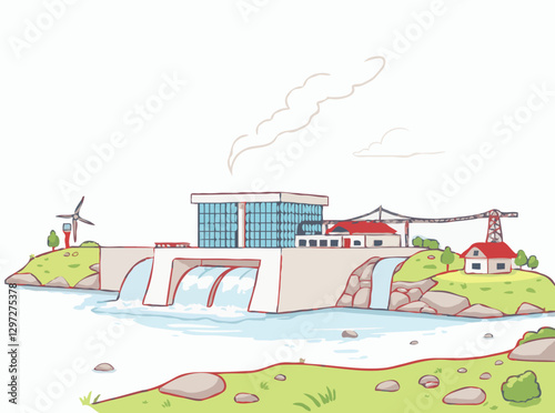 Renewable Power Generation: Hydroelectric Plant Design