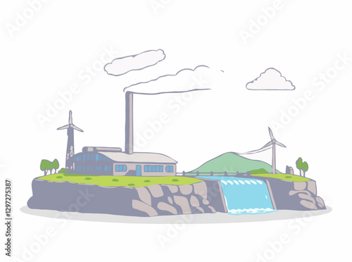 Renewable Power Generation: Hydroelectric Plant Design