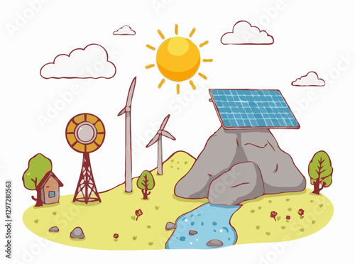 Clean Energy Sources: Solar, Wind, and Hydro Power