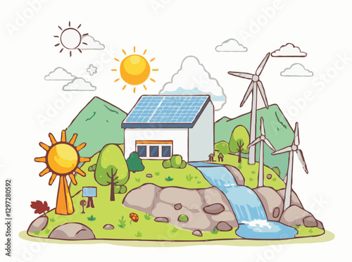 Clean Energy Sources: Solar, Wind, and Hydro Power