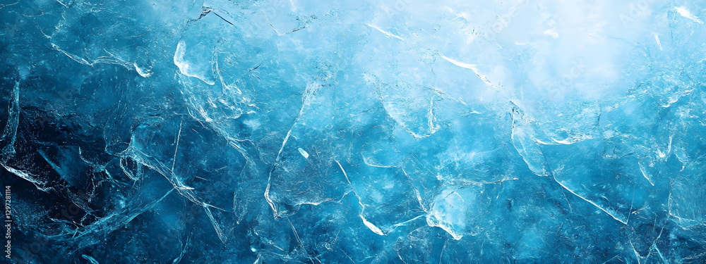 Abstract blue ice texture background. Winter and New Year backdrop for wallpaper, poster, banner with copy space. Abstract blue ice texture background. Winter and New Year backdrop for wallpaper, poster, banner with copy space.
