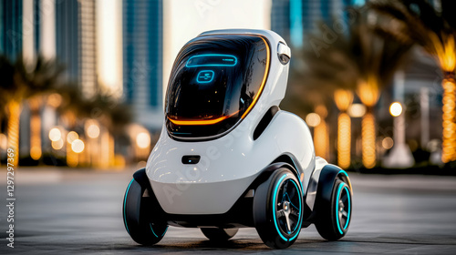 Autonomous Mobility: Futuristic Personal Transporter for Urban Navigation