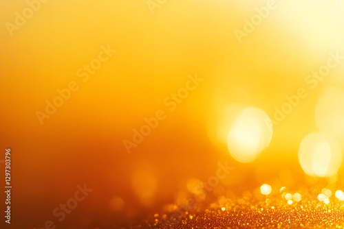 Luxury of light yellow and gold blurred gradient background has a little abstract light. sunlight shadow blurred
