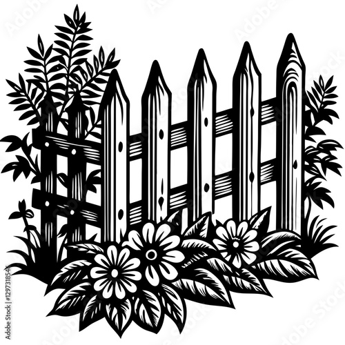 Garden Fence Icon