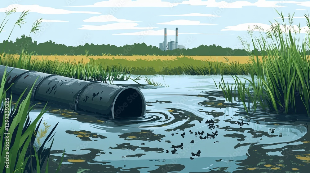 Industrial Wastewater Discharge: Environmental Damage from Polluted Pipes
Industrial Wastewater Discharge: Environmental Damage from Polluted Pipes