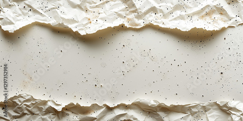 Ultra-realistic light cream-colored paper texture with subtle speckles and graininess.