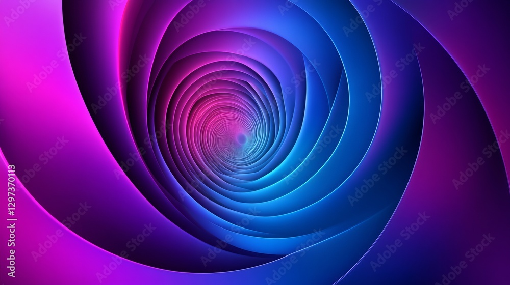 Obraz premium Abstract Background Radiant View with Background with Spirals