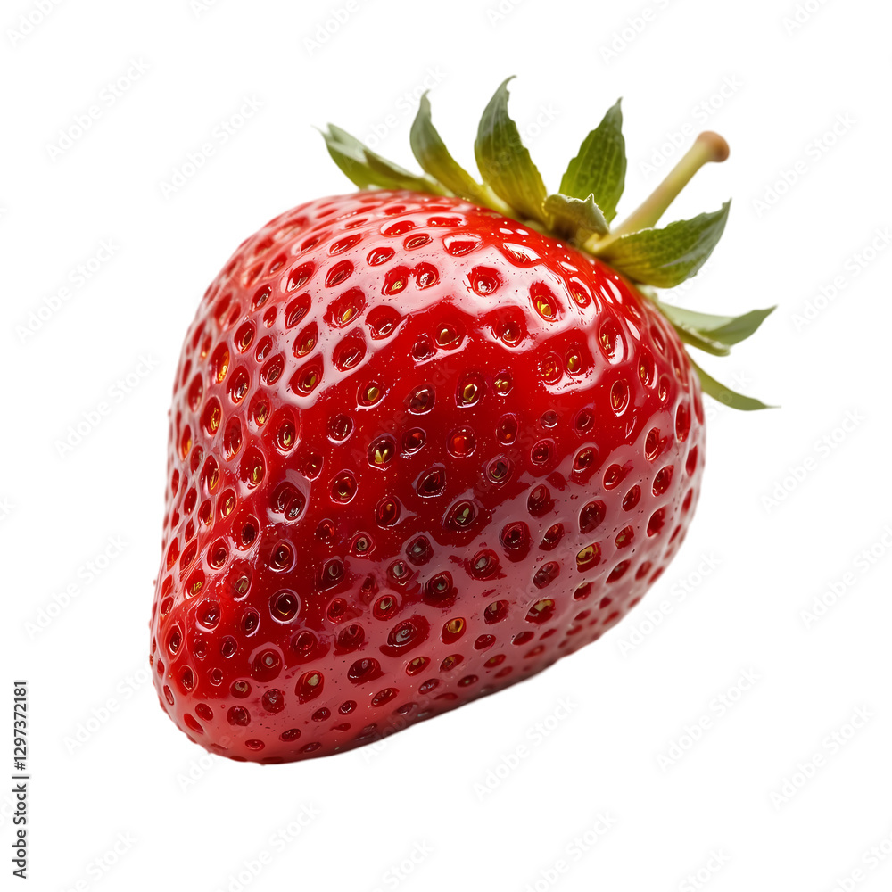 Fresh Strawberry Image: High-Res, Red, Juicy isolated on transparent background Fresh Strawberry Image: High-Res, Red, Juicy isolated on transparent background