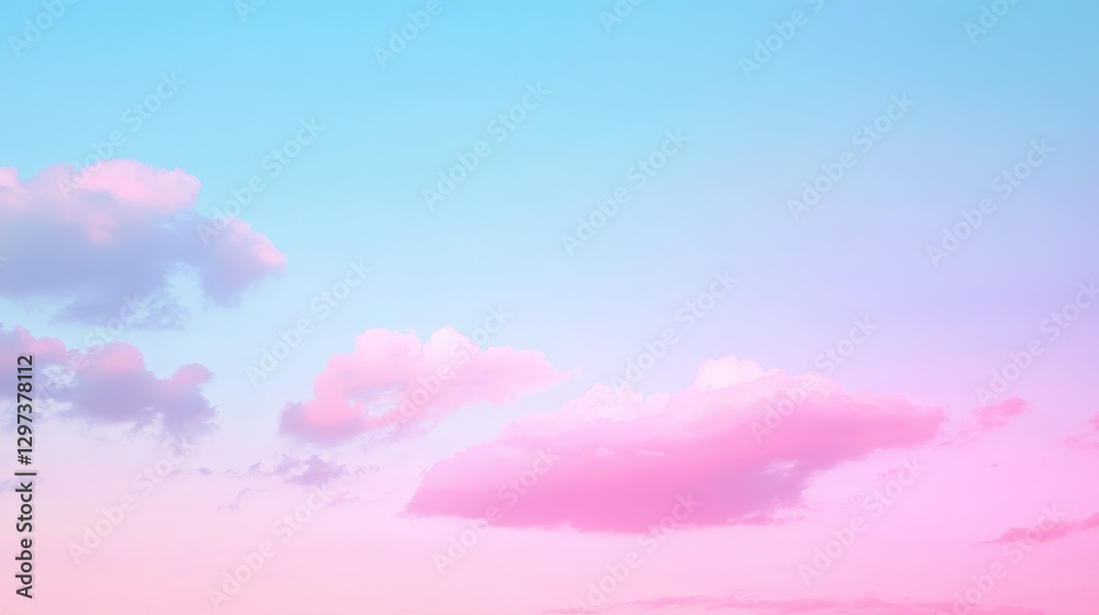 Fototapeta premium Sleek Blue Gradient Background for Clean Presentation Slides
