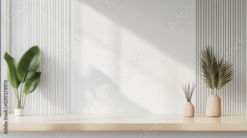 Mockup Google Meet Scene with Look with Background