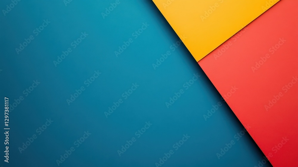 Copy space for promotional content with minimalist background flat design top view creative theme water color complementary color scheme. Copy space for promotional content with minimalist background flat design top view creative theme water color complementary color scheme.