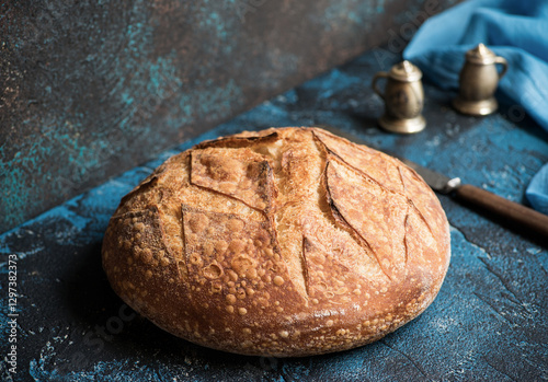 Loaf of sourdough bread