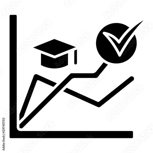 higher education Solid icon