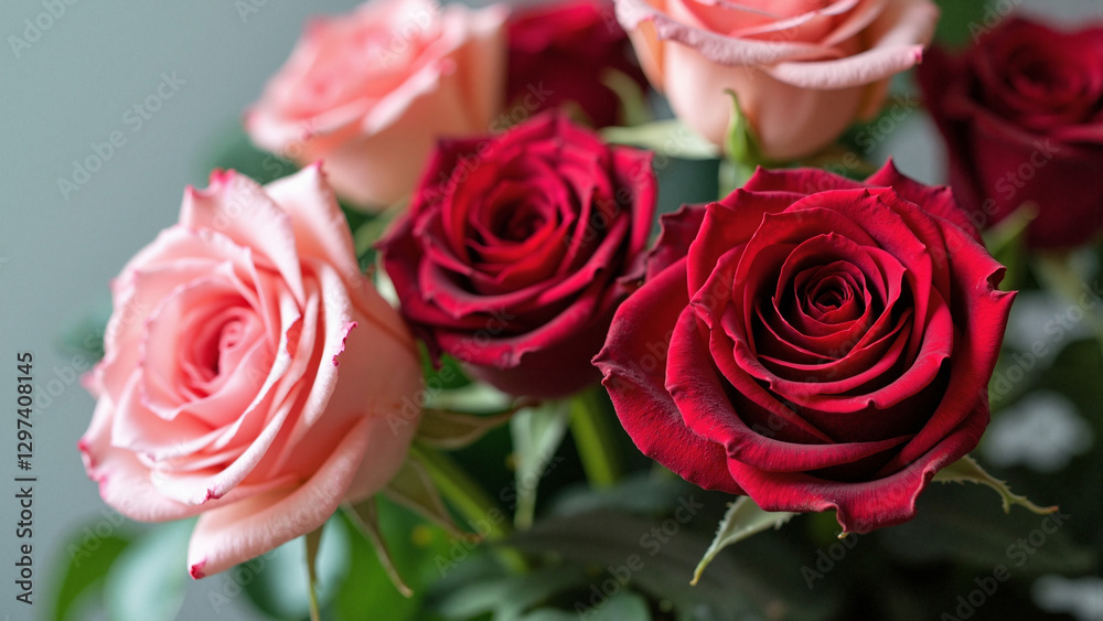 Stunning Mother's Day Rose Bouquet: Perfect for Ads, Cards, and Floral Marketing Campaigns Stunning Mother's Day Rose Bouquet: Perfect for Ads, Cards, and Floral Marketing Campaigns
