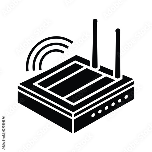illustration of a router