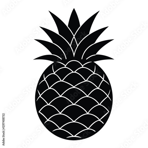 pineapple vector illustration