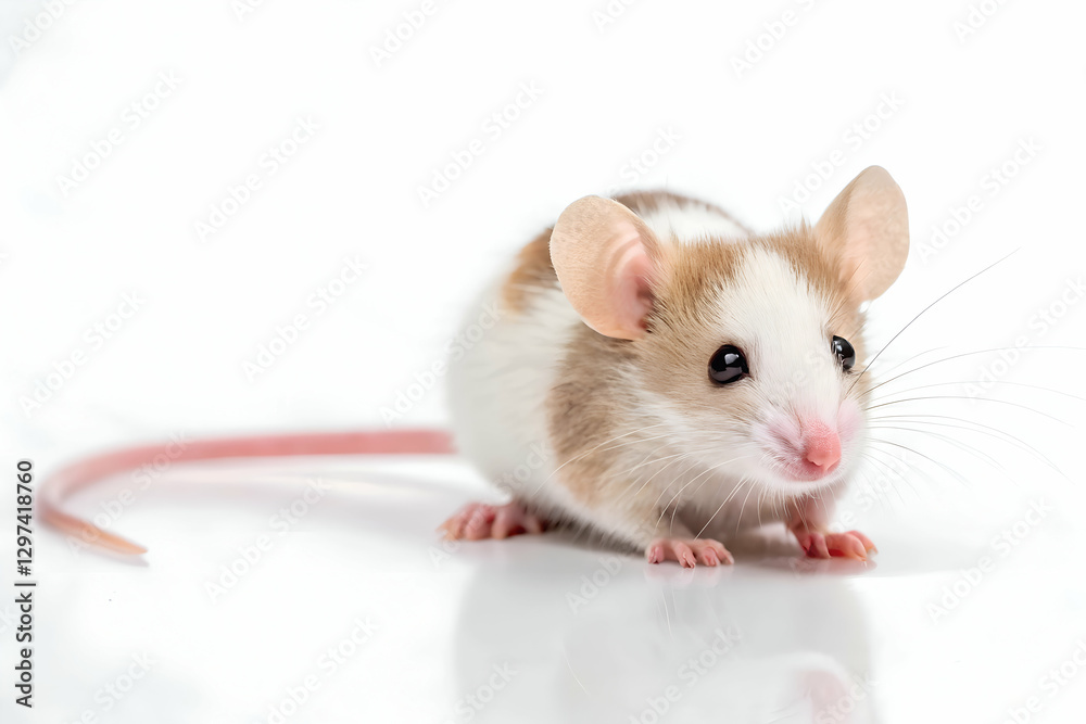 ugly rat with white and tan fur, long pink tail rodent with round ears tiny feet cautious eyes sharp claws ugly rat with white and tan fur, long pink tail rodent with round ears tiny feet cautious eyes sharp claws