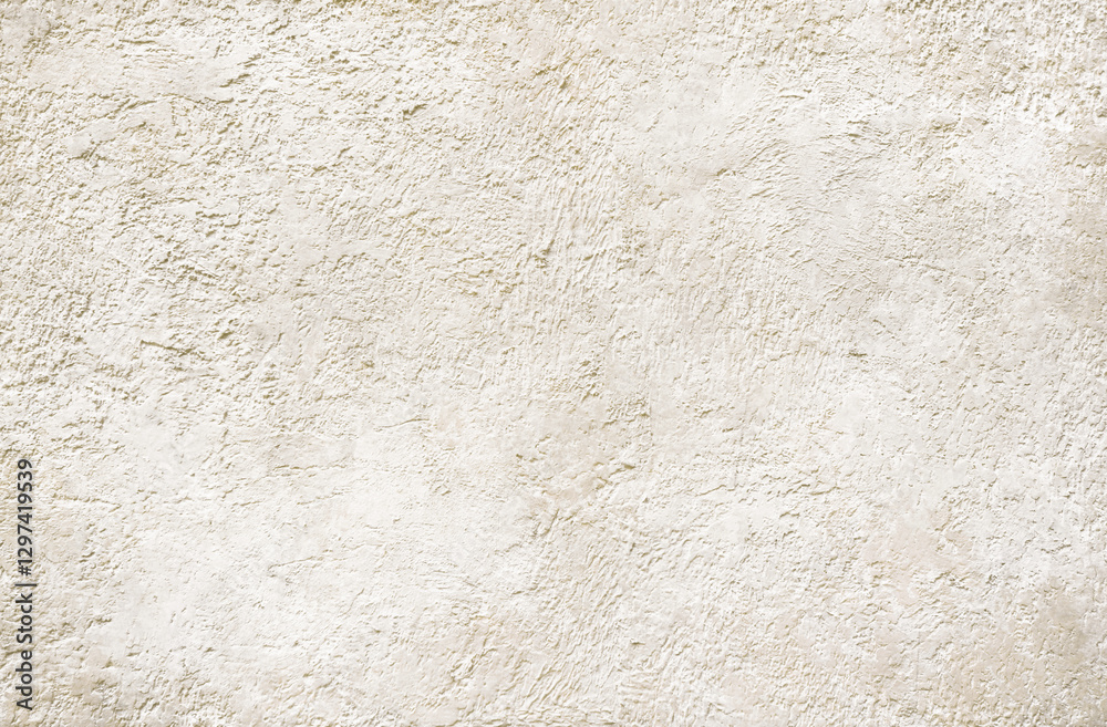 Fototapeta premium Champagne gold plastered wall background for design. Modern concrete wall texture.