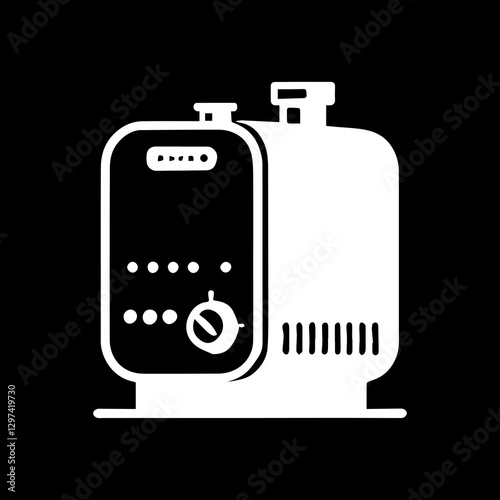 Boilers simple minimalist illustration design vector