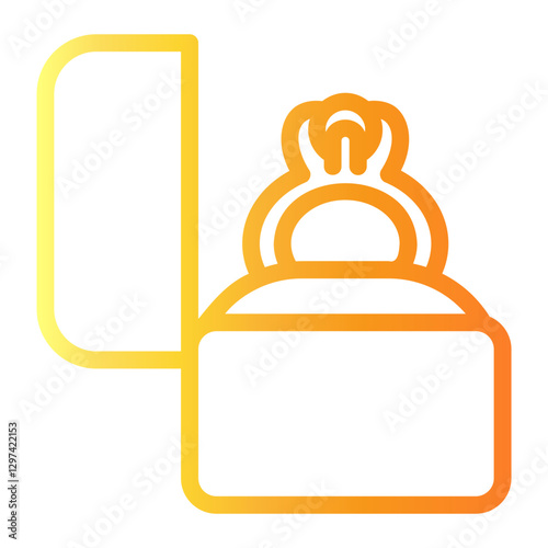 ring Line Gradient Icon