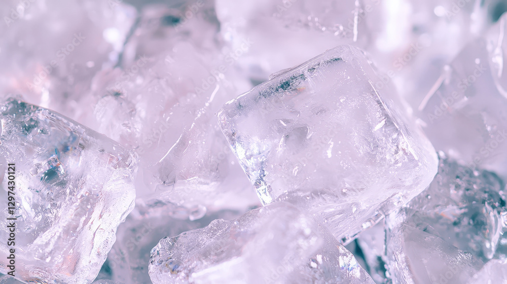 Obraz premium Ice Closeup
