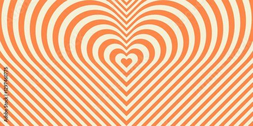 Groovy hippie 70s backgrounds. Waves, swirl, twirl pattern