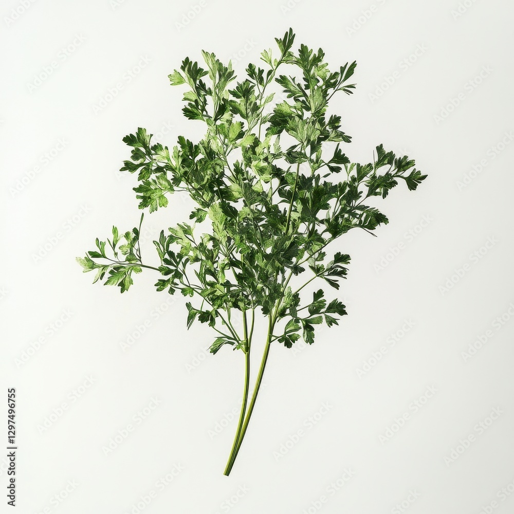 Obraz premium Fresh Green Parsley Leaf