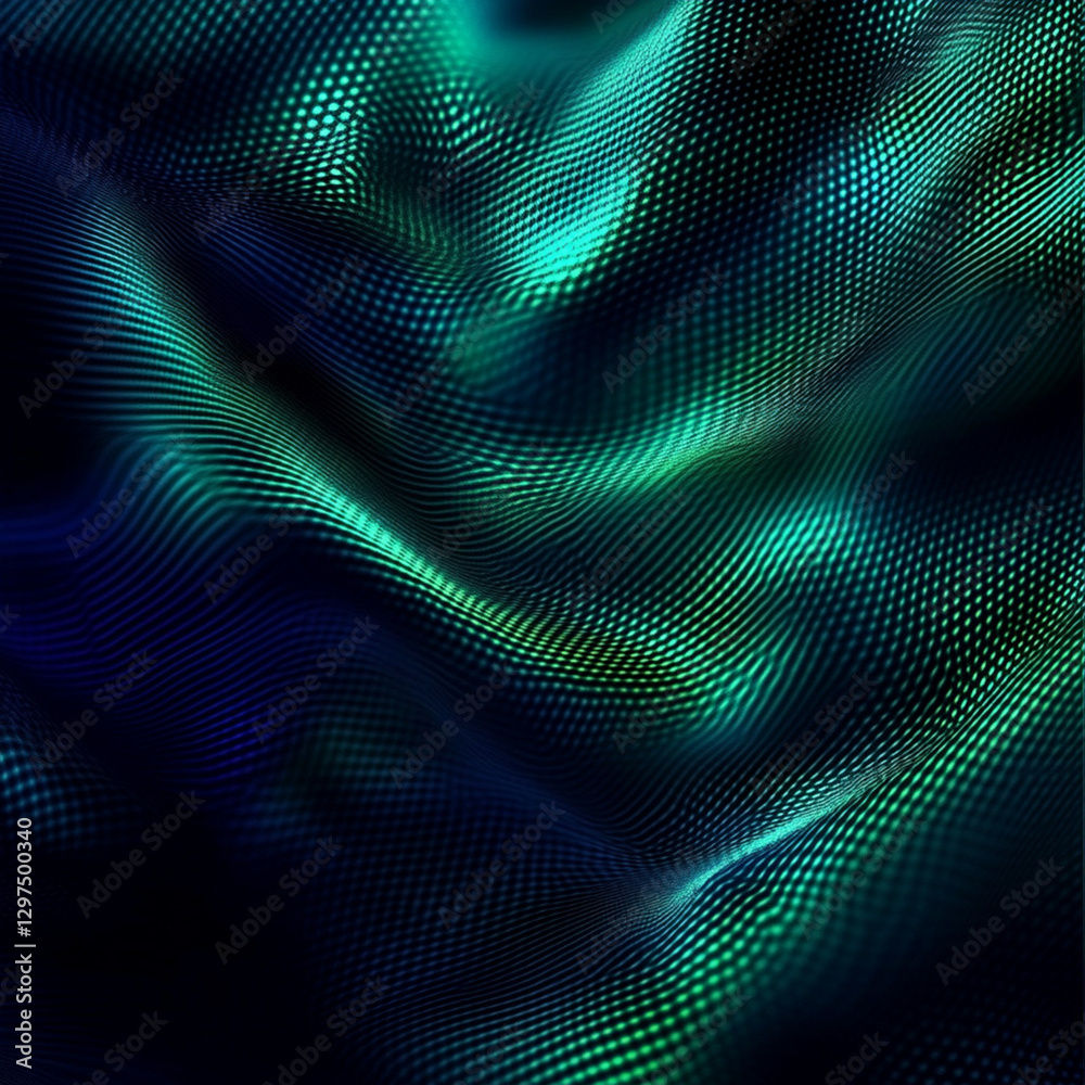 Obraz premium Vivid metallic neon and christmas-themed abstract color gradient backgrounds, Generative AI