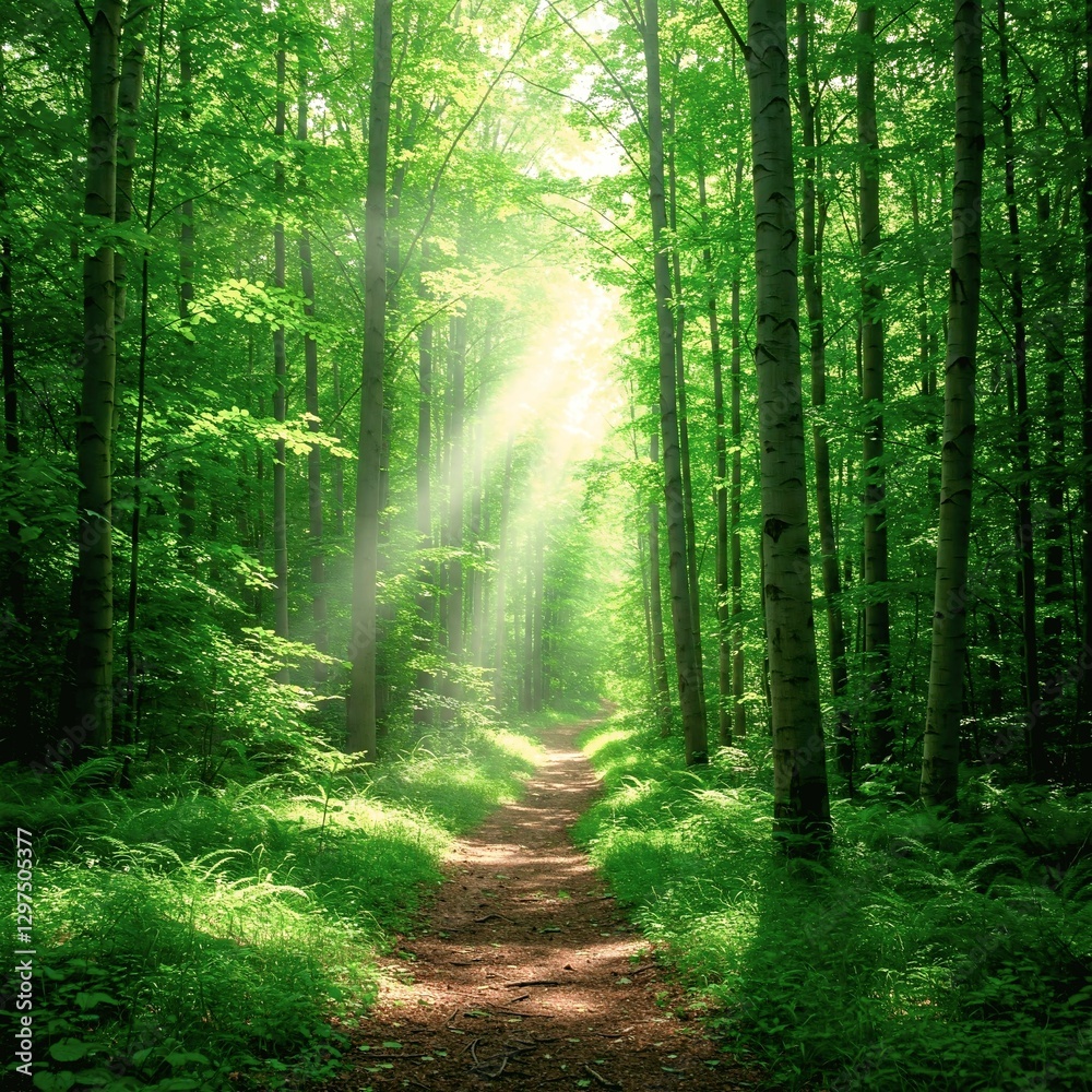 Obraz premium path in the forest