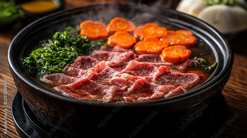 Fototapeta premium shabu-shabu experience