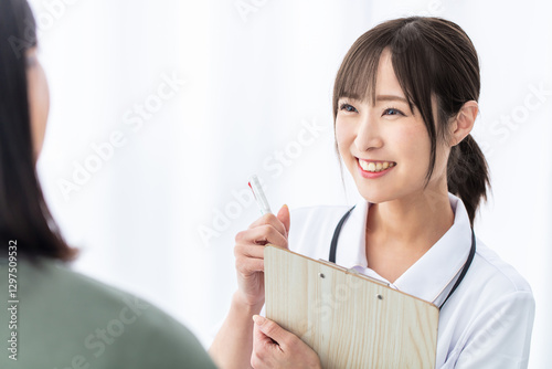 笑顔の看護師　smiling nurse