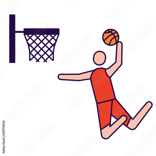 basketball player icon