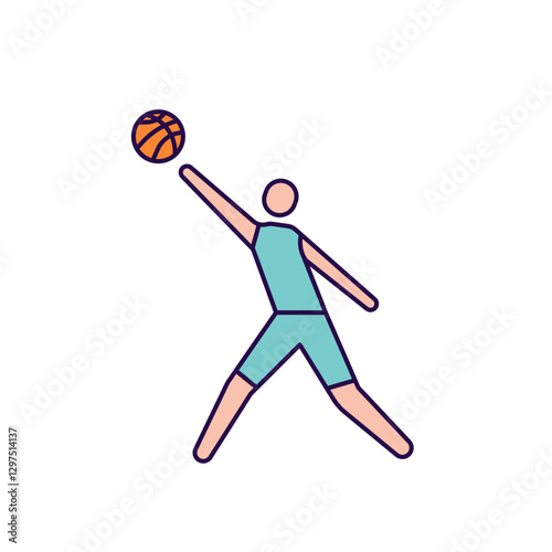 basketball player icon