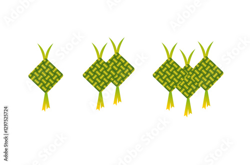 Ketupat pattern for element design background and wallpaper.