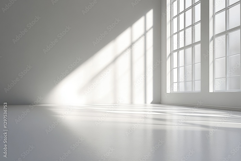 empty room with windows empty room with windows